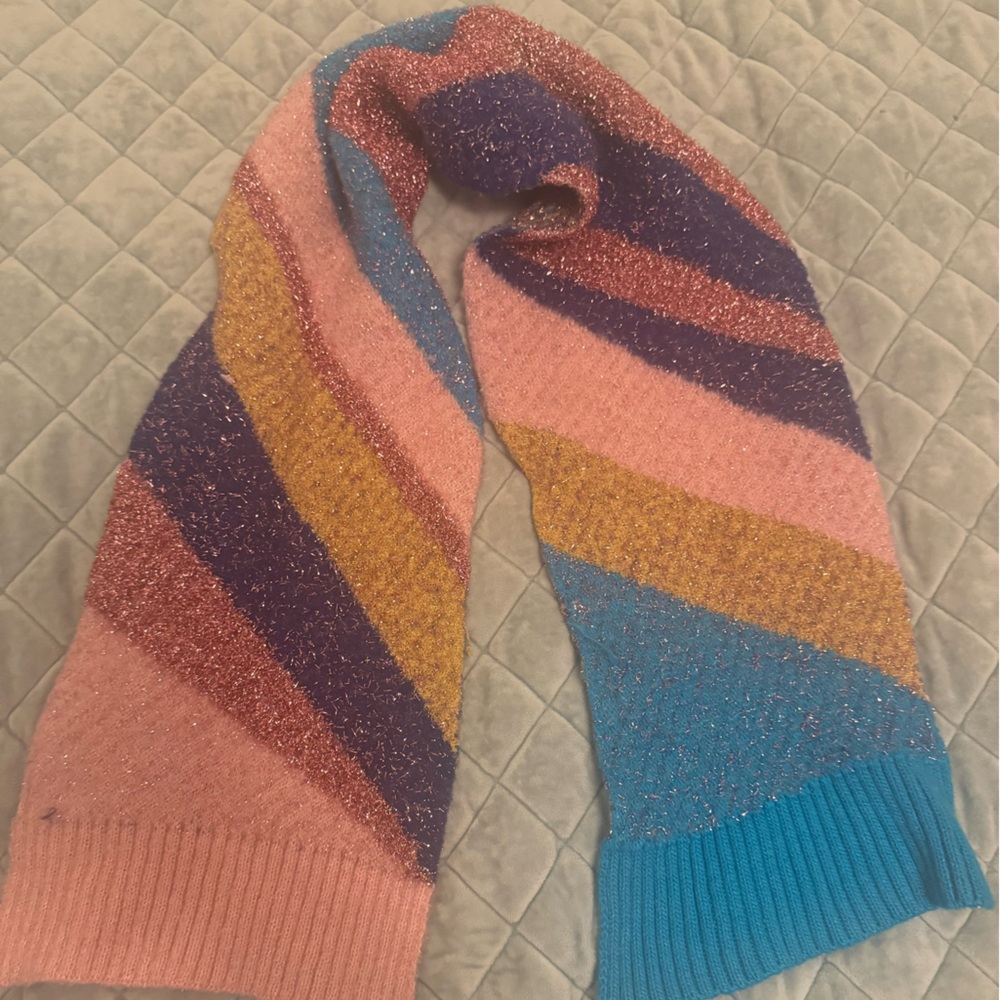 Child’s Multicolored Sparkly Scarf